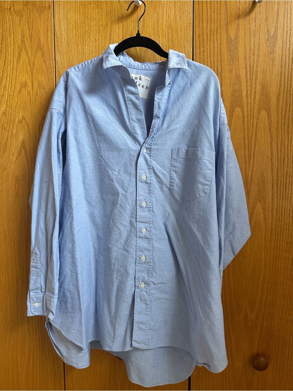 Frank & Eileen “Shirley” Pale Blue Relaxed Oxford Button-Down Shirt